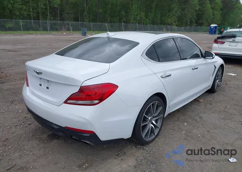 2019 Genesis G70 из США, поврежденный, VIN KMTG44LA2KU012727